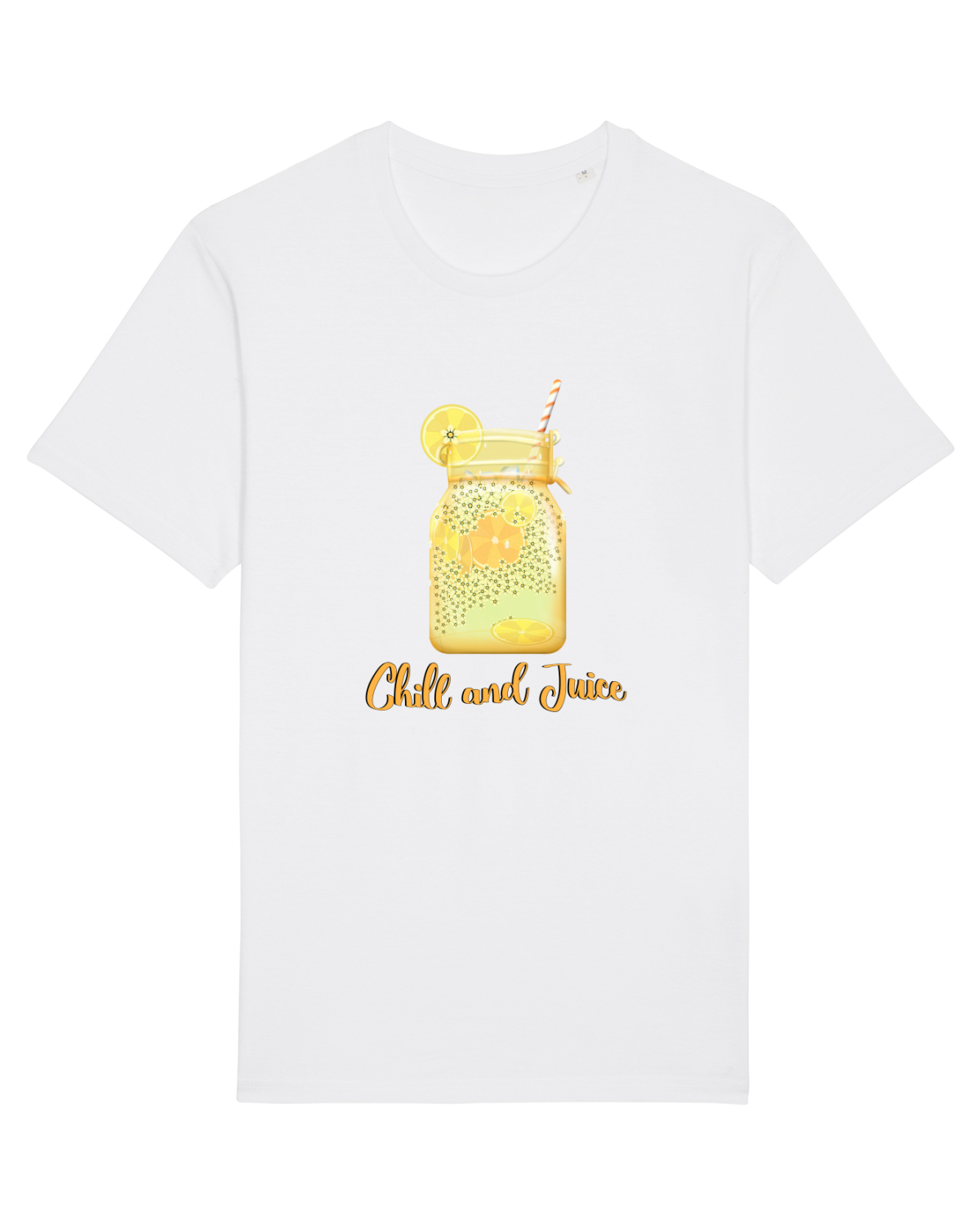 Tricou mânecă scurtă Unisex Rocker White