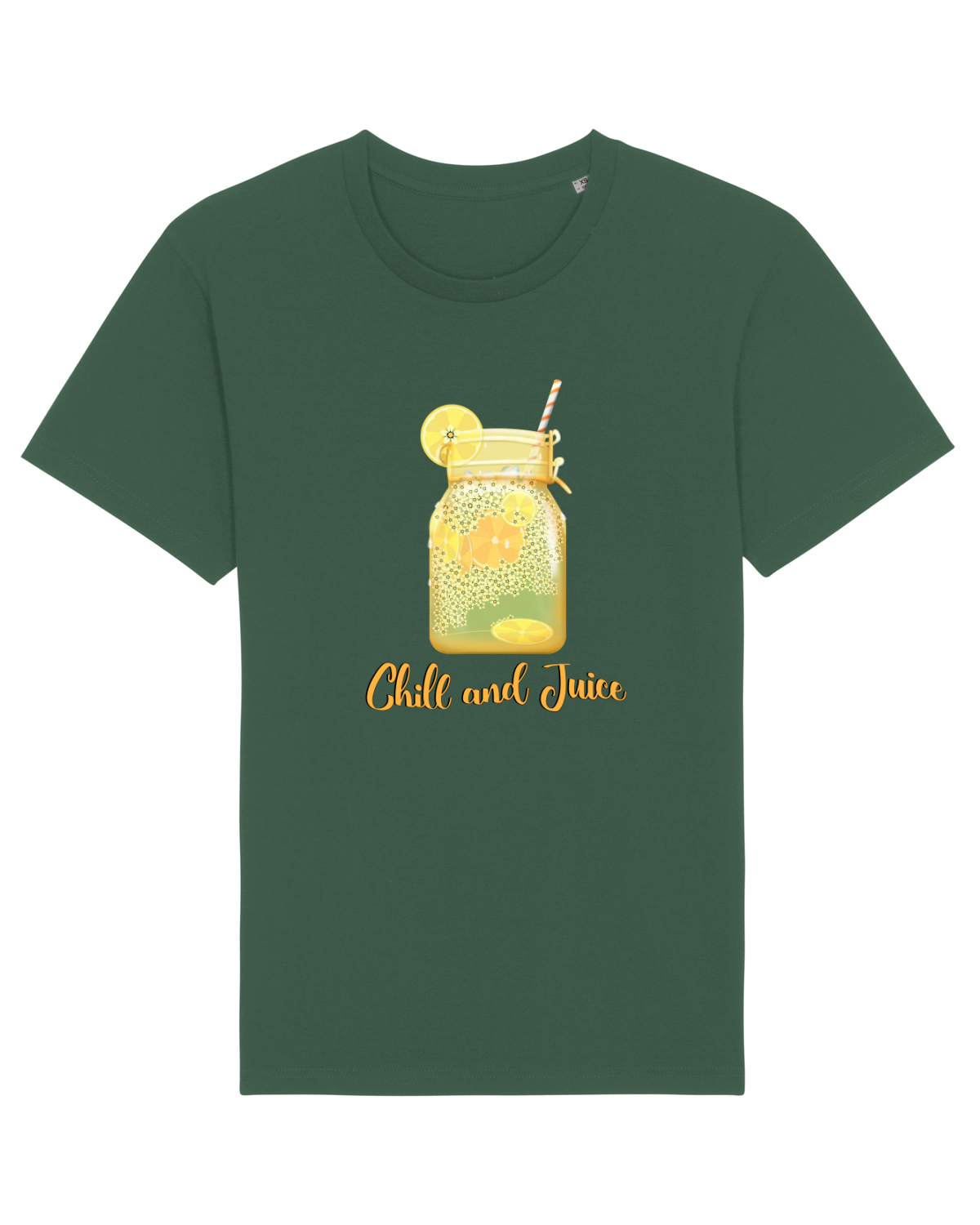 Tricou mânecă scurtă Unisex Rocker Bottle Green