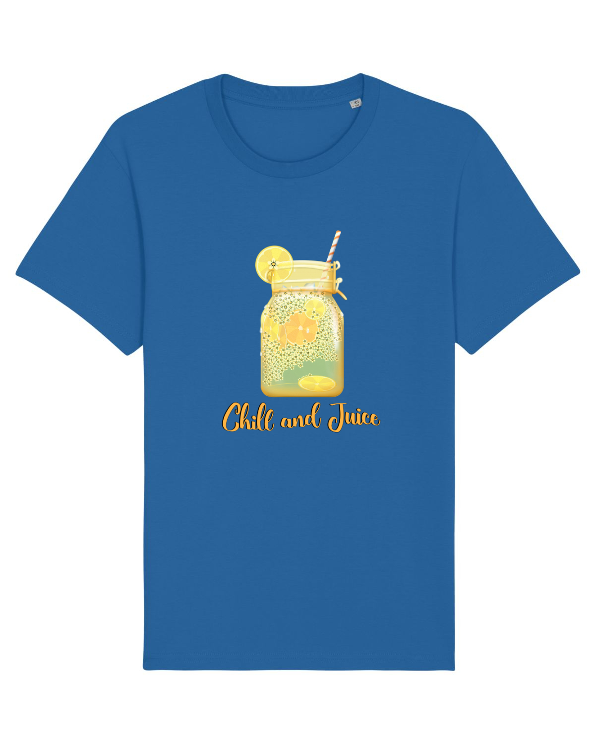 Tricou mânecă scurtă Unisex Rocker Royal Blue