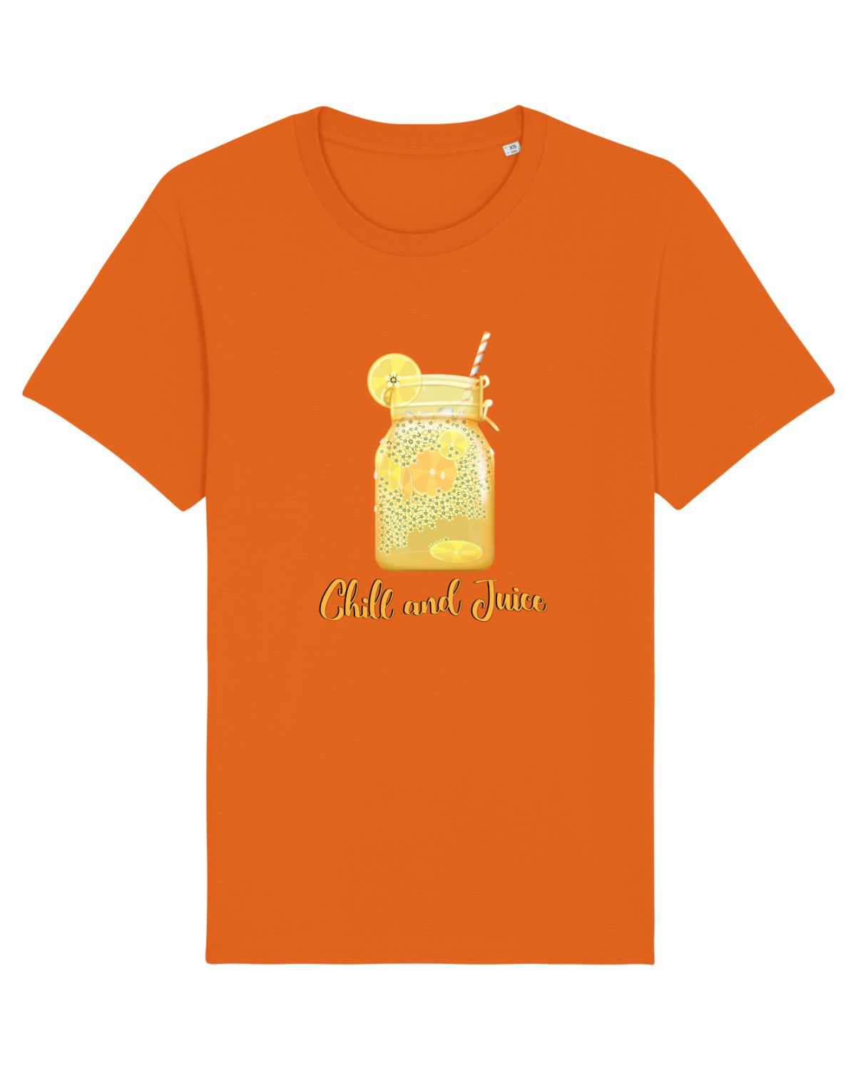 Tricou mânecă scurtă Unisex Rocker Bright Orange