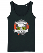 Owl Hipster Headphones Maiou Damă Dreamer