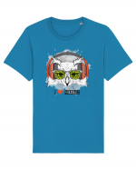 Owl Hipster Headphones Tricou mânecă scurtă Unisex Rocker