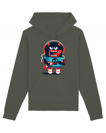 Rocker Cartoon Monster Khaki