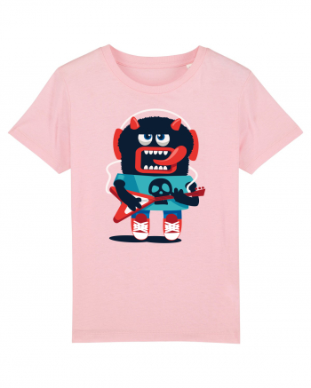 Rocker Cartoon Monster Cotton Pink