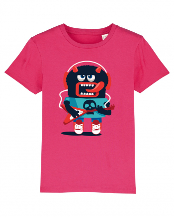 Rocker Cartoon Monster Raspberry