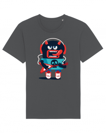 Rocker Cartoon Monster Anthracite