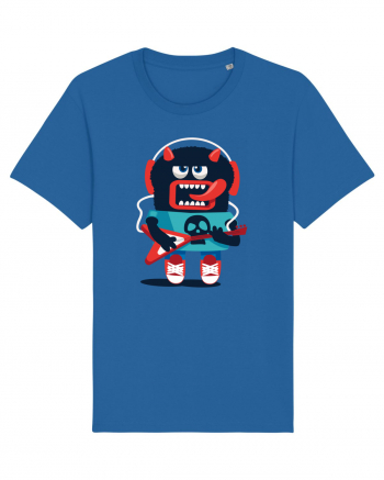 Rocker Cartoon Monster Royal Blue