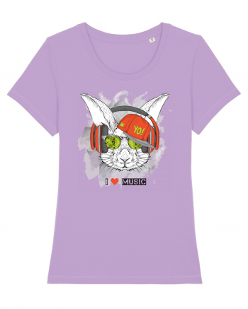 Rabbit Hipster Headphones Lavender Dawn