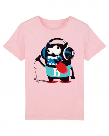 Headphones Crazy Monster Cotton Pink