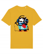Headphones Crazy Monster Tricou mânecă scurtă Unisex Rocker