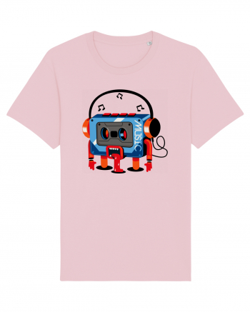 Casette Retro Monster Cotton Pink