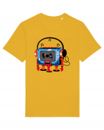 Casette Retro Monster Tricou mânecă scurtă Unisex Rocker