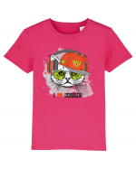 I love Music Cat Tricou mânecă scurtă  Copii Mini Creator