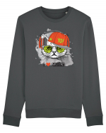 I love Music Cat Bluză mânecă lungă Unisex Rise