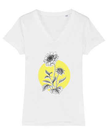 Floarea Soarelui Galben White