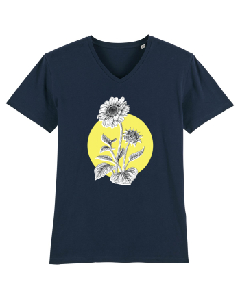 Floarea Soarelui Galben French Navy
