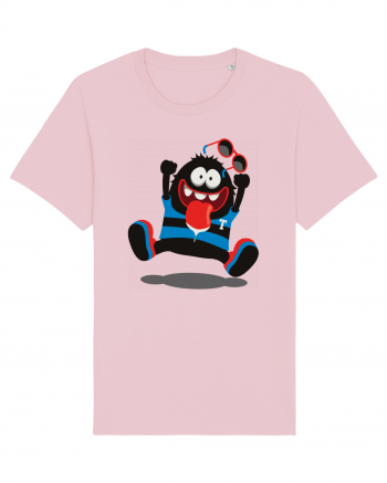 Crazy Monster Cartoon Cotton Pink