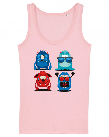 Funny Monsters Cotton Pink