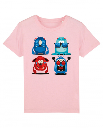 Funny Monsters Cotton Pink