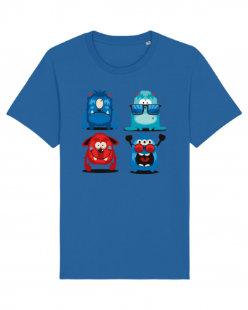 Funny Monsters Royal Blue