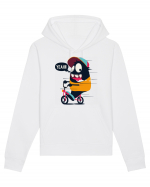 Monster Biker Cartoon Hanorac Unisex Drummer