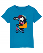 Monster Biker Cartoon Tricou mânecă scurtă  Copii Mini Creator