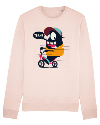 Monster Biker Cartoon Candy Pink