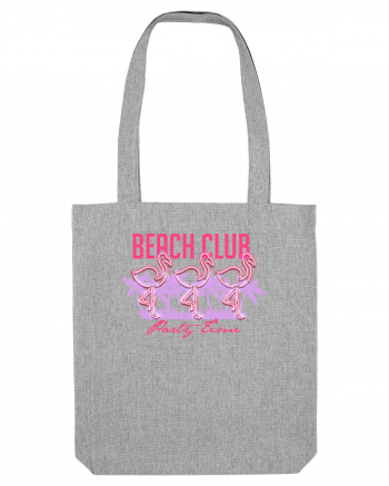 Beach Club Party Flamingo Heather Grey