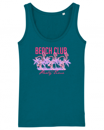 Beach Club Party Flamingo Ocean Depth