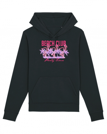 Beach Club Party Flamingo Black