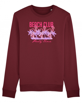 Beach Club Party Flamingo Burgundy