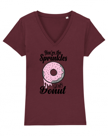 Donut Roz Burgundy