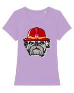 Bulldog Tricou mânecă scurtă guler larg fitted Damă Expresser