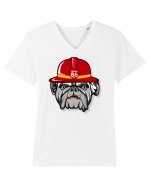 Bulldog Tricou mânecă scurtă guler V Bărbat Presenter