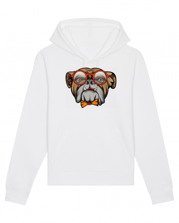 Hipster Bulldog White