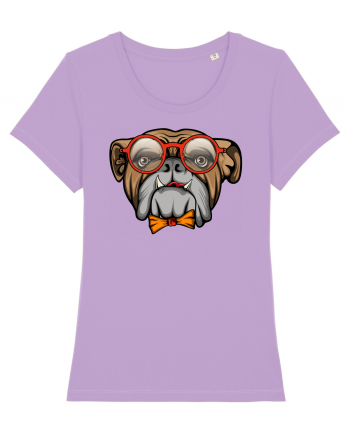 Hipster Bulldog Lavender Dawn