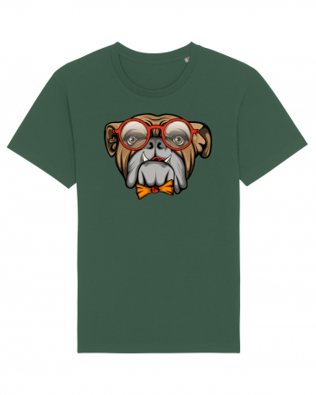 Hipster Bulldog Bottle Green