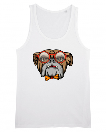 Hipster Bulldog White