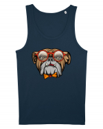 Hipster Bulldog Maiou Bărbat Runs