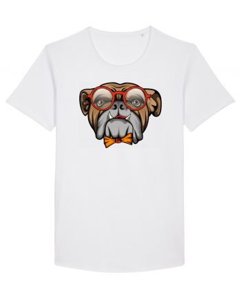 Hipster Bulldog White