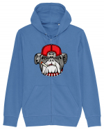 Gangster Bulldog Hanorac cu fermoar Unisex Connector