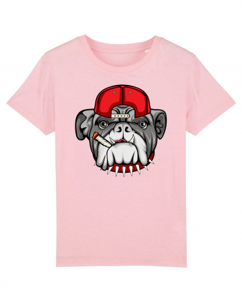 Gangster Bulldog Cotton Pink