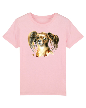 Cute Dog Cotton Pink