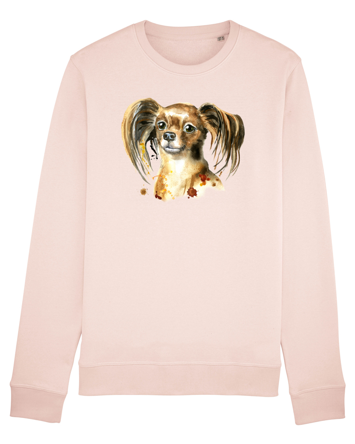 Bluză mânecă lungă Unisex Rise Candy Pink