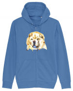 Chow Chow Hanorac cu fermoar Unisex Connector