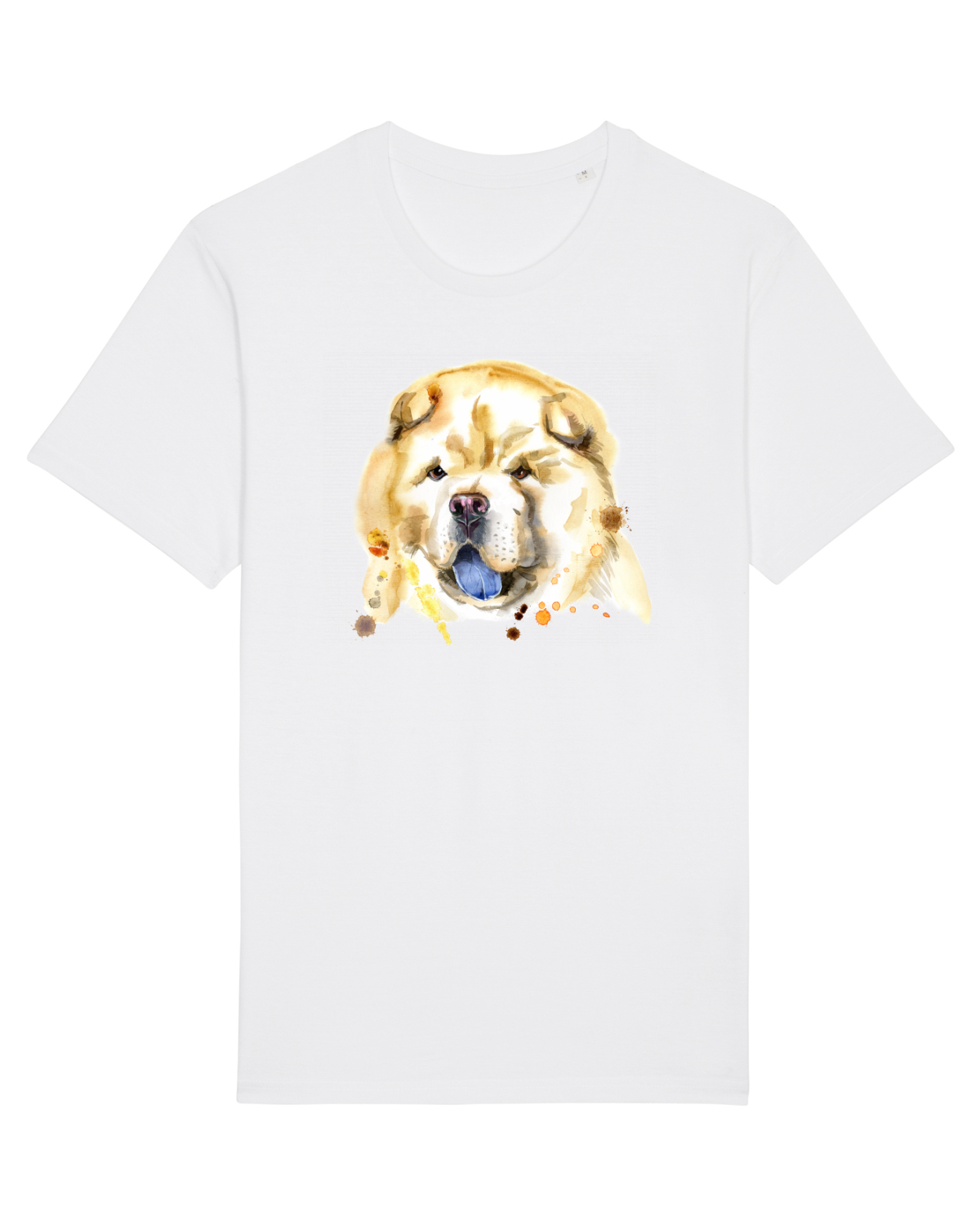 Tricou mânecă scurtă Unisex Rocker White