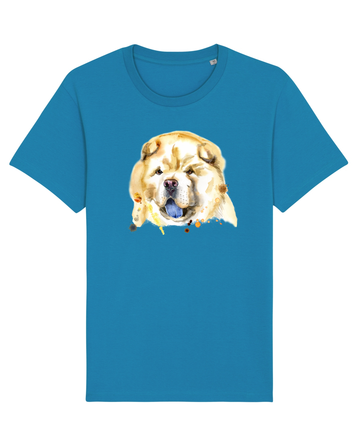 Tricou mânecă scurtă Unisex Rocker Azur