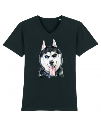 Husky Painting Black