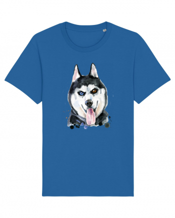 Husky Painting Royal Blue