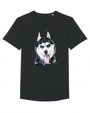 Husky Painting Black